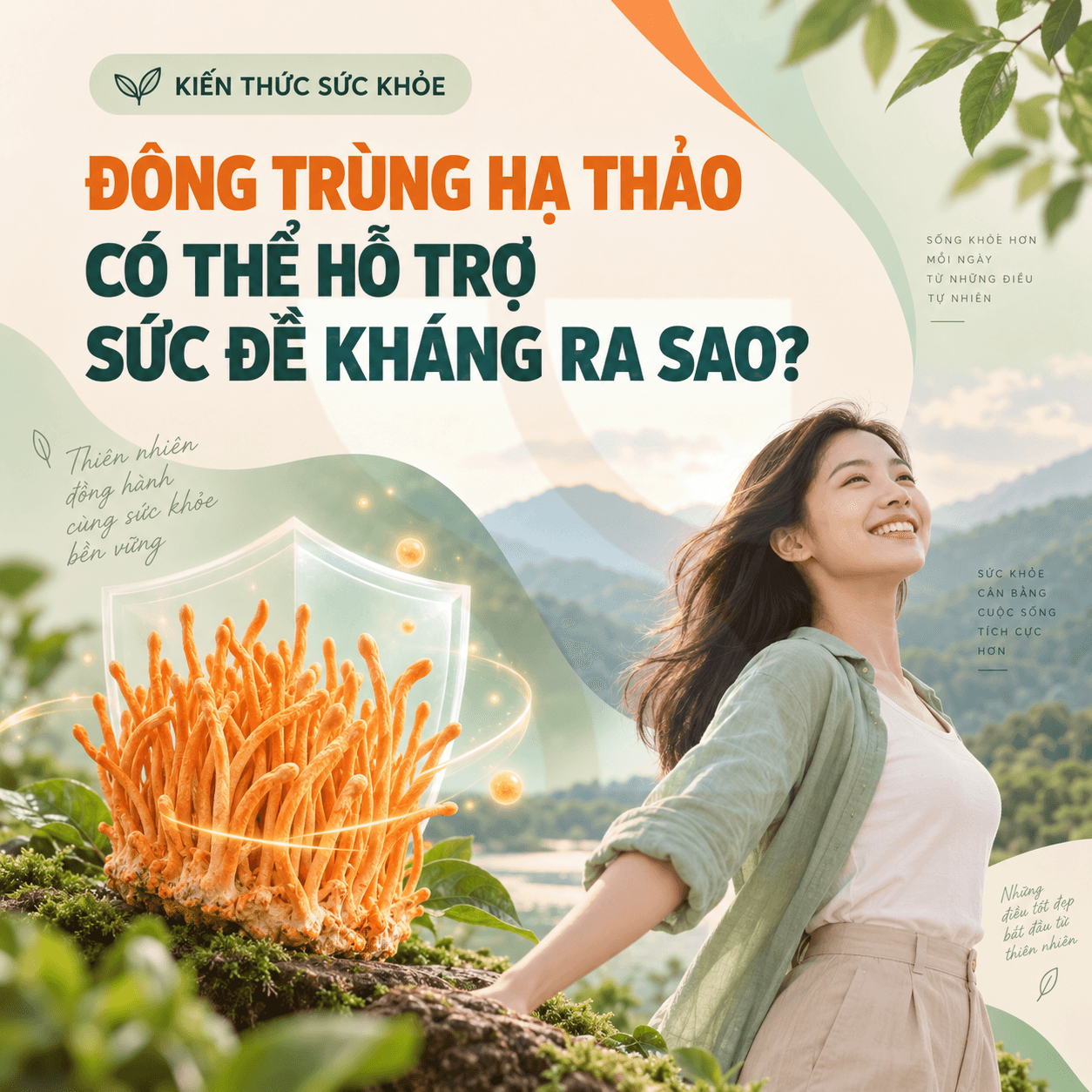 Đông Trùng Hạ Thảo Có Thể Hỗ Trợ Sức Đề Kháng Ra Sao?