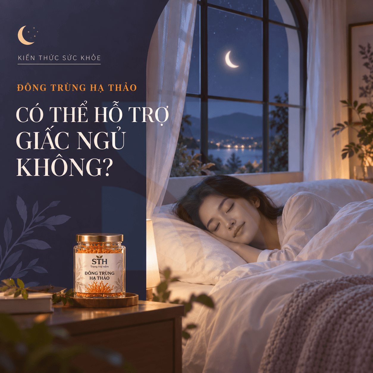 Đông Trùng Hạ Thảo Có Hỗ Trợ Giấc Ngủ Không?